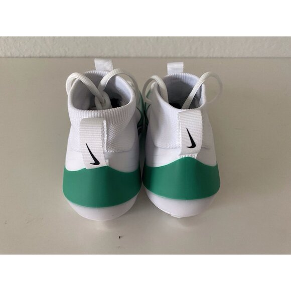 Men’s Sz 8.5 Nike Vapor Pro 1 Football Cleats HM8850-100 White Green - Picture 5 of 12